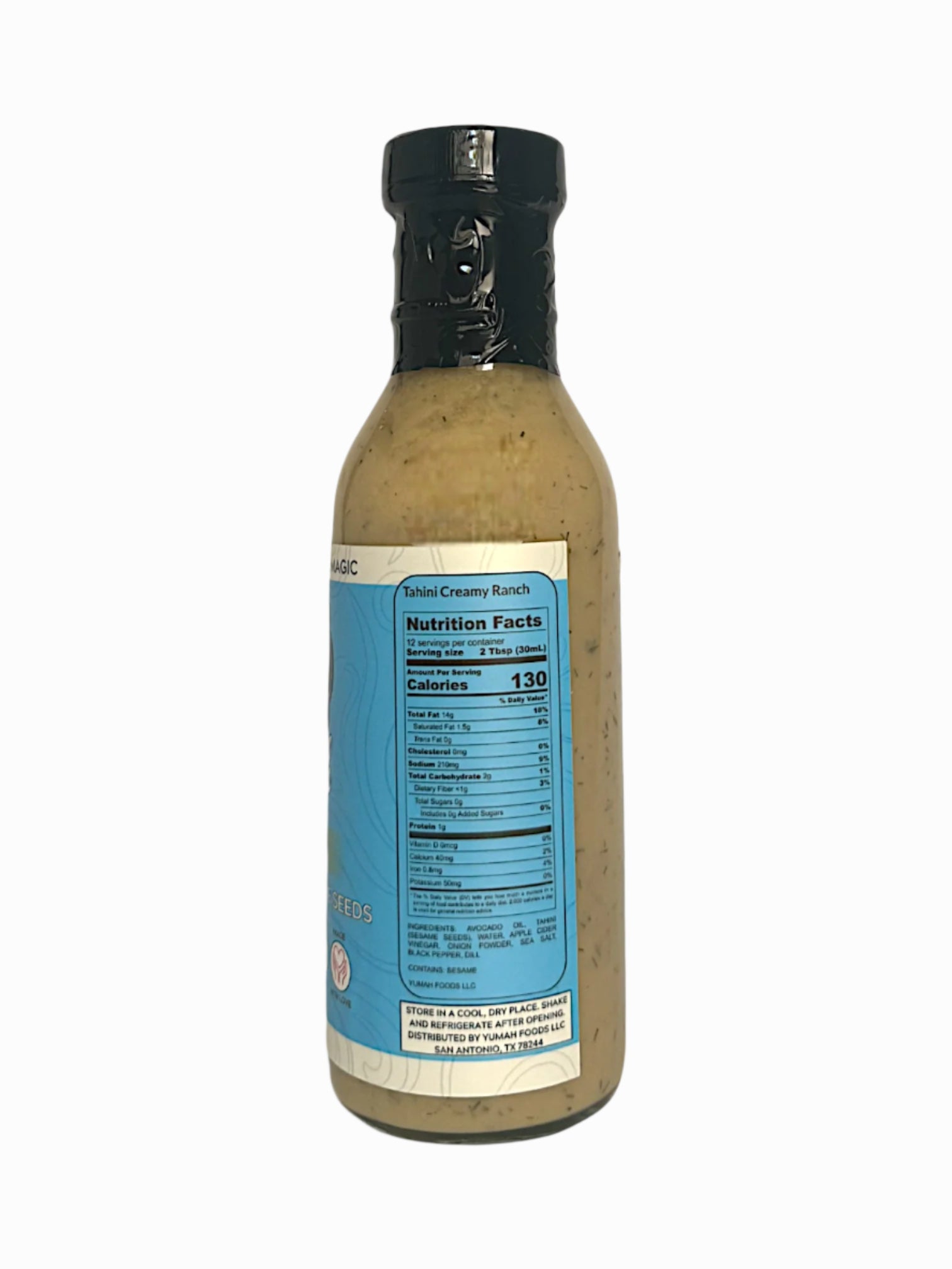 Creamy Ranch Tahini Dressing, Back Side